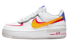 Nike Air Force 1 Shadow WMNS White / Siren Red Sundial