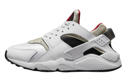 Nike Air Huarache Light Tan Black Red
