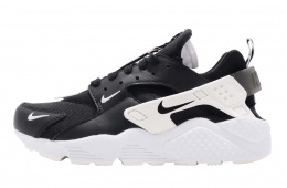 Nike Air Huarache Run Premium Zip Black White Dec 2018 BQ6164001 KicksOnFire