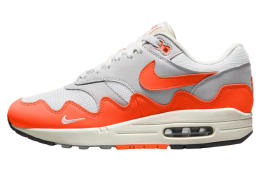 Nike Air Max 1 White / Hyper Crimson