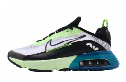 Nike Air Max 2090 GS White Black Volt Valerian Blue