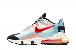 Nike Air Max 270 React White Infrared Summit White