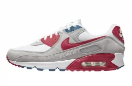 Nike Air Max 90 Athletic Club White Red Blue