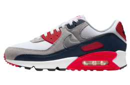 Nike Air Max 90 Cool Grey / University Red