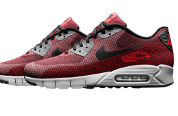Nike Air Max 90 Jacquard - Laser Crimson