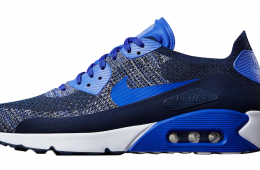 Blue air max 90 flyknit best sale