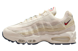 Nike Air Max 95 OG Pale Ivory / University Red