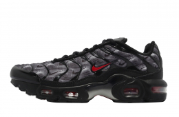 Nike Air Max Plus GS Black University Red