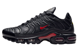 Nike Air Max Plus Leather Black / University Red