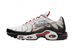 Nike Air Max Plus White University Red