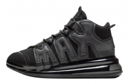 Nike Air More Uptempo 720 Triple Black