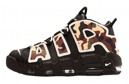 Nike Air More Uptempo Black Camo