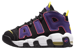 Nike Air More Uptempo GS Black / Court Purple
