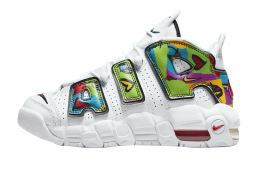 Nike Air More Uptempo GS Peace, Love, Swoosh