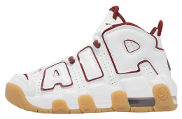 Nike Air More Uptempo GS White / Team Red