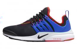 Nike Air Presto Black Red Blue
