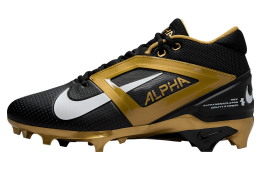 Nike Alpha Menace 4 Pro Black / Metallic Gold