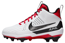 Nike Alpha Menace Strong White / University Red