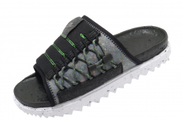 Nike Asuna Crater Slide Black Iron Grey