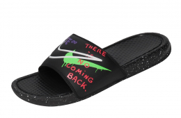 Nike Benassi JDI Print Black Voltage Purple
