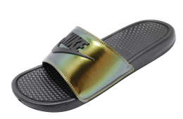 Nike Benassi JDI SE Black Electro Green
