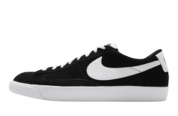 Nike Blazer Low PRM Vintage Suede Black White