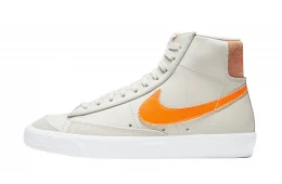 Nike Blazer Mid 77 Light Bone Orange Trance
