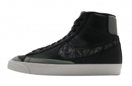 Nike Blazer Mid 77 Vintage Black Smoke Grey Electric Green