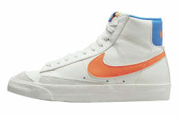 Nike Blazer Mid 77 White Blue Orange