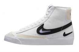 Nike Blazer Mid GS Cut-Out Swoosh White Black