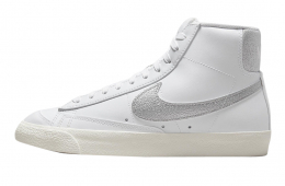 Nike Blazer Mid White Metallic Silver