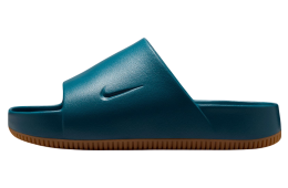 Nike Calm Slide Blue Force / Gum Medium Brown