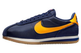 Nike Cortez Textile Michigan Midnight Navy / University Gold