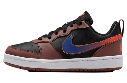 Nike Court Borough Low Recraft GS Black / Red Sepia