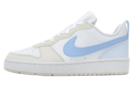 Nike Court Borough Low Recraft GS White / Psychic Blue