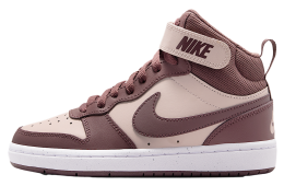 Nike Court Borough Mid 2 GS Silt Red / White