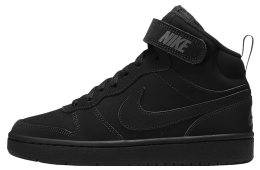 Nike Court Borough Mid 2 GS Triple Black