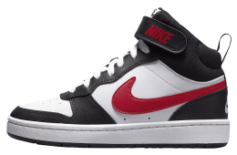 Nike Court Borough Mid 2 GS White / Black / University Red