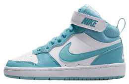 Nike Court Borough Mid 2 GS White / Denim Turquoise