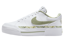 Nike Court Legacy Lift WMNS White / Oil Green