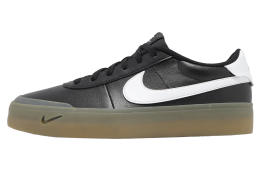 Nike Court Shot Black / White / Gum Light Brown