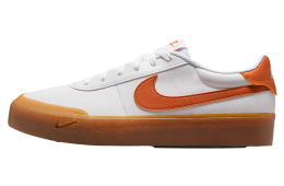 Nike Court Shot White / Gum Medium Brown / Campfire Orange