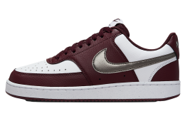 Nike Court Vision Low WMNS White / Burgundy Crush