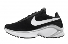 Nike D/MS/X Waffle Black White Metallic Silver