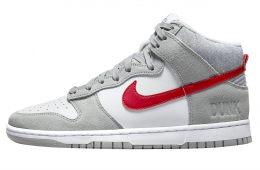 nike ligera Dunk High Athletic Club White Grey