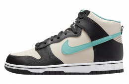 Nike Dunk High EMB Beige Black
