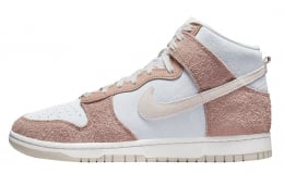 Nike Dunk High Fossil Rose