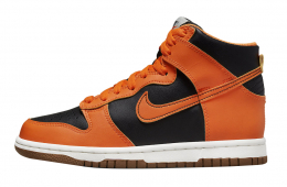 thumb iphone nike runner dunk high gs black orange