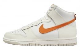 Nike Dunk High White Orange