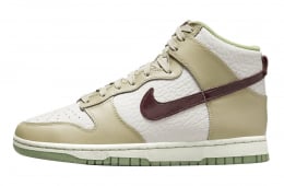 Nike Dunk High White Tan